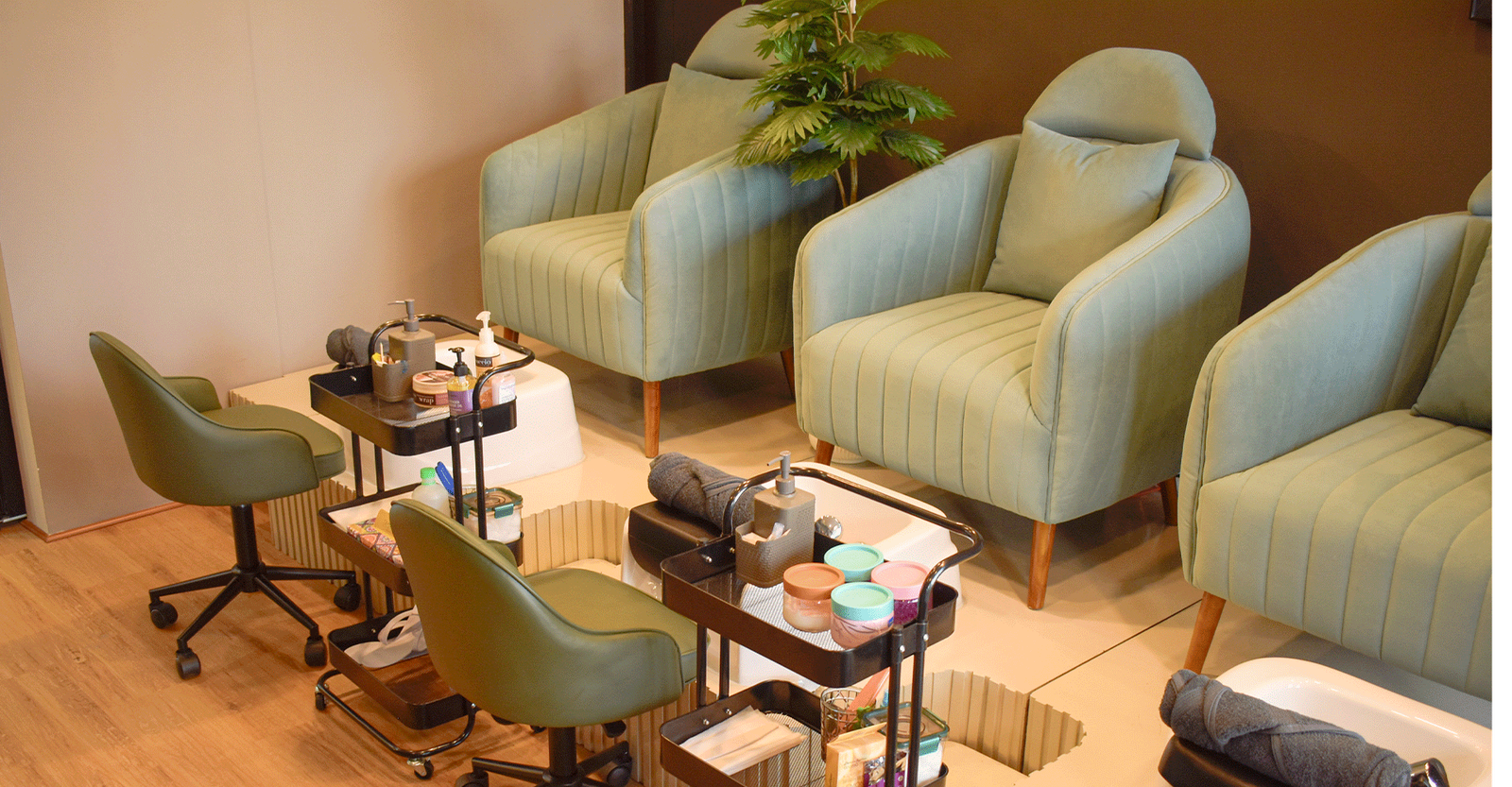 Luxury Beauty Salon Interior